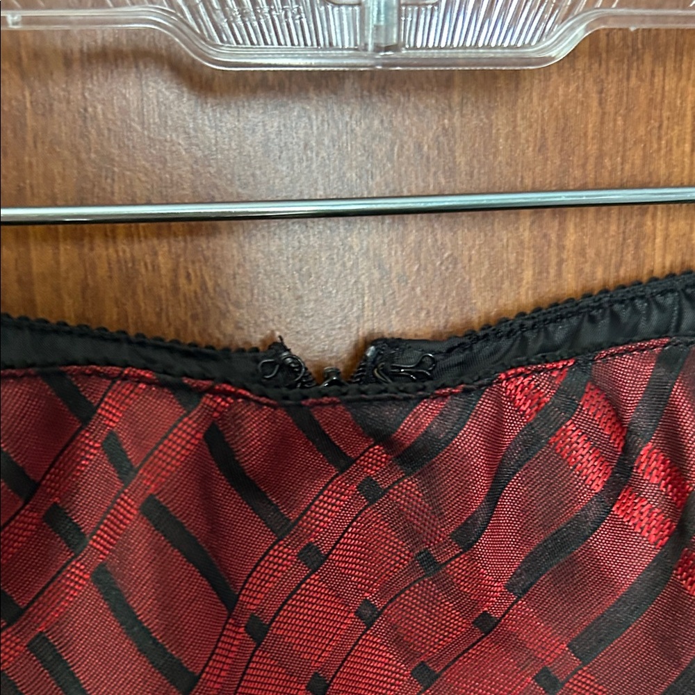 Alex Evenings Plaid Print Formal Maxi Skirt Size M - Picture 4 of 9
